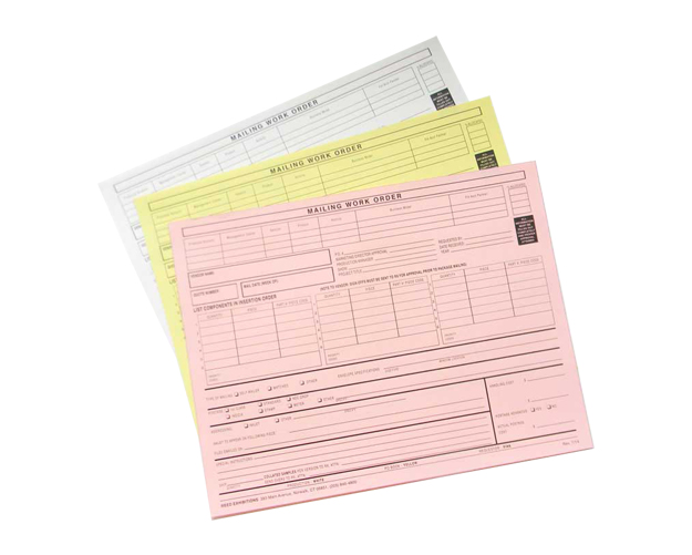 Order Forms Printing