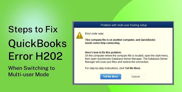 Resolve quickbooks error h505
